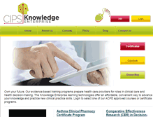 Tablet Screenshot of pharmacists4knowledge.org